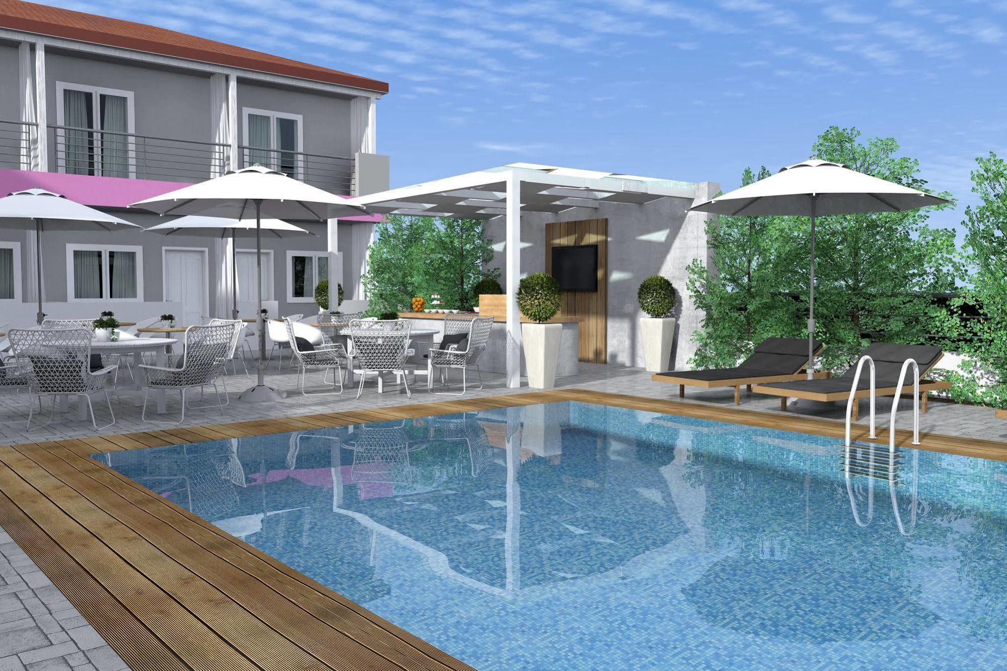 Philoxenia Suites Nea Vrasna Luaran gambar