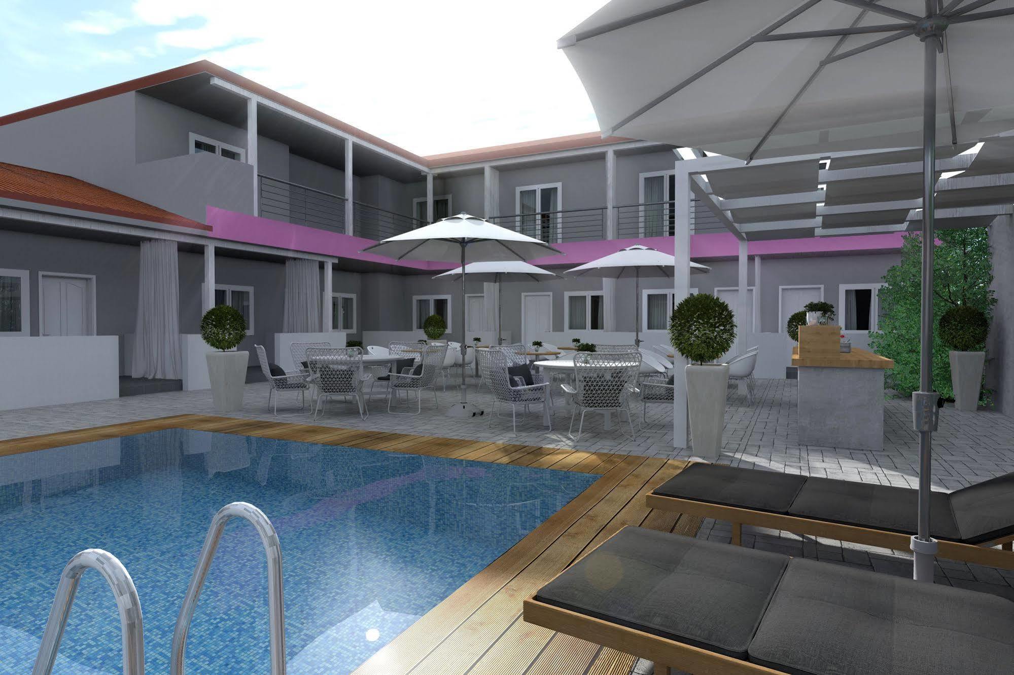 Philoxenia Suites Nea Vrasna Luaran gambar