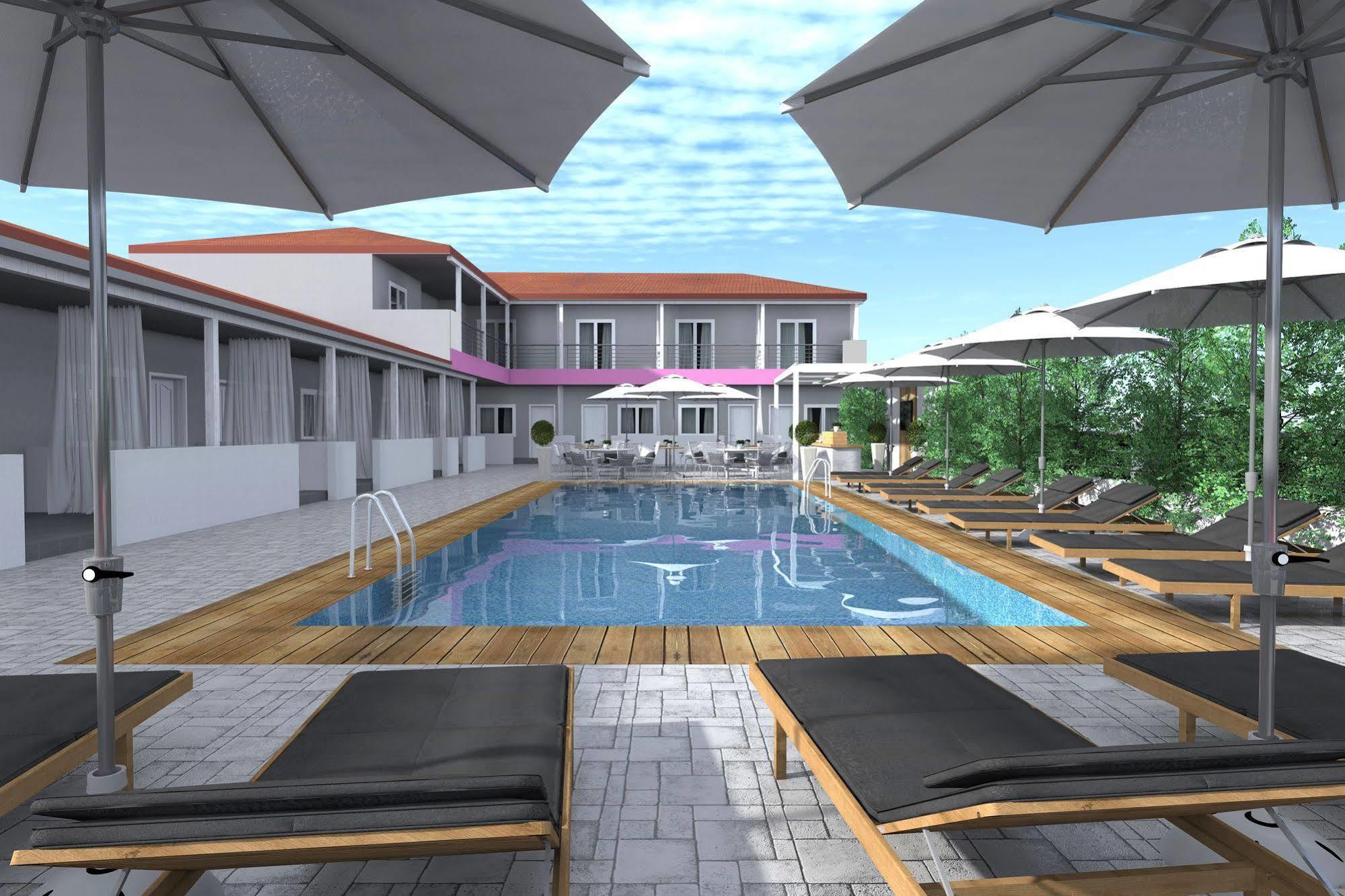Philoxenia Suites Nea Vrasna Luaran gambar