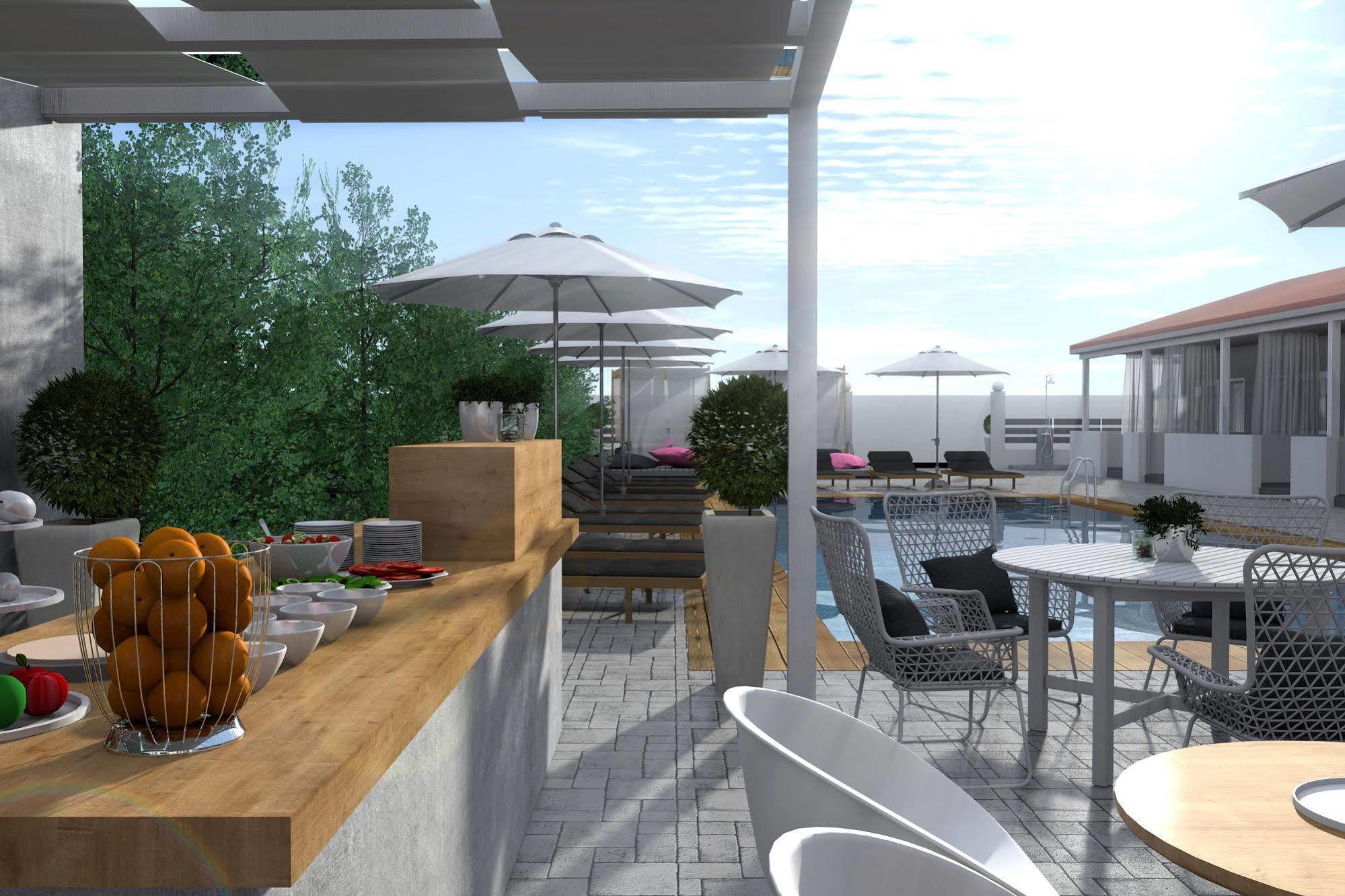Philoxenia Suites Nea Vrasna Luaran gambar
