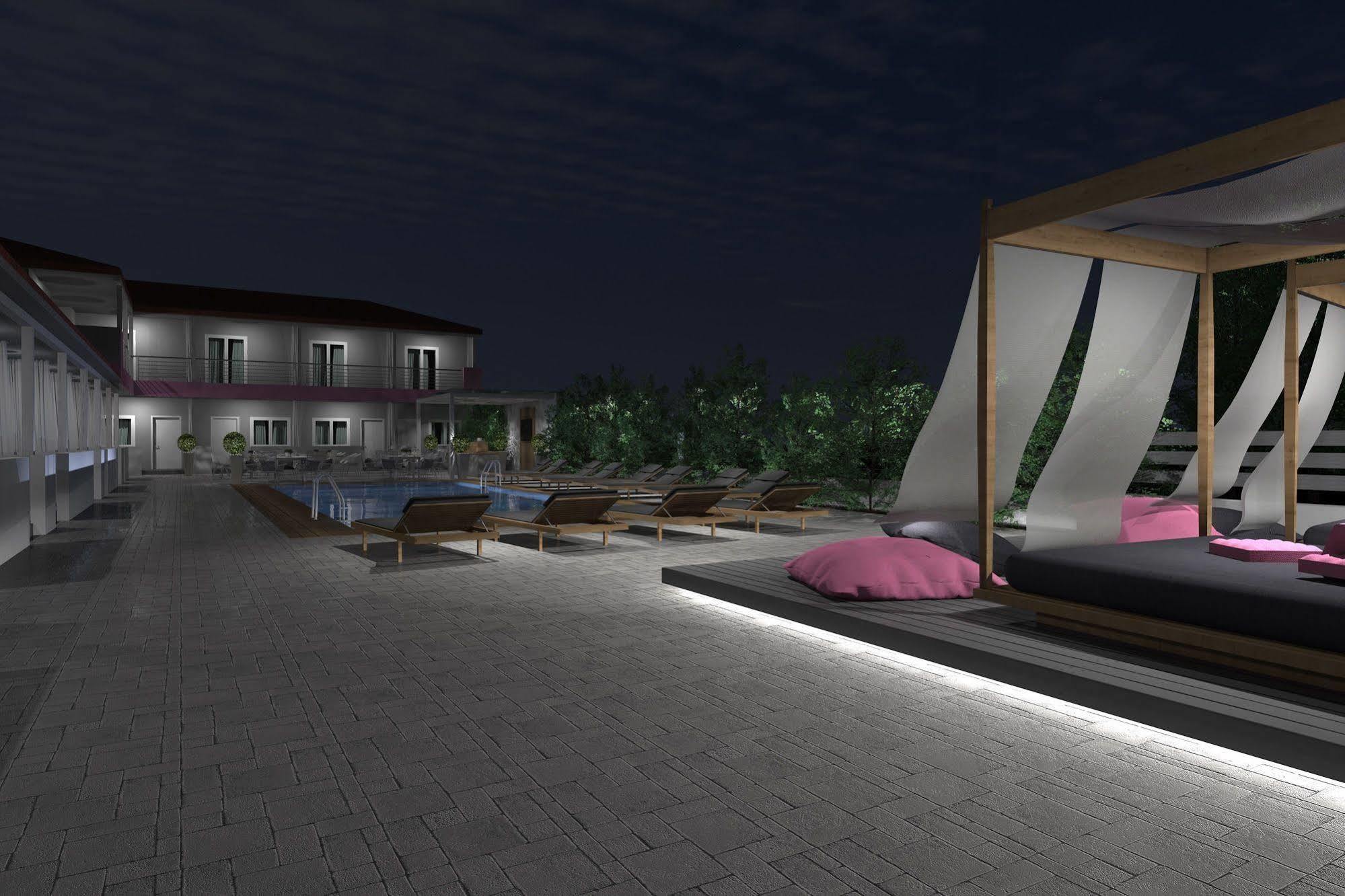 Philoxenia Suites Nea Vrasna Luaran gambar